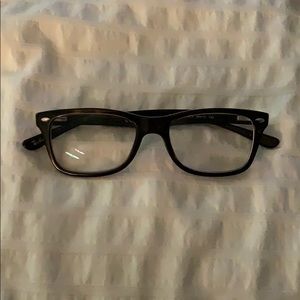 Dark tortoise prescription Ray Ban eyeglasses